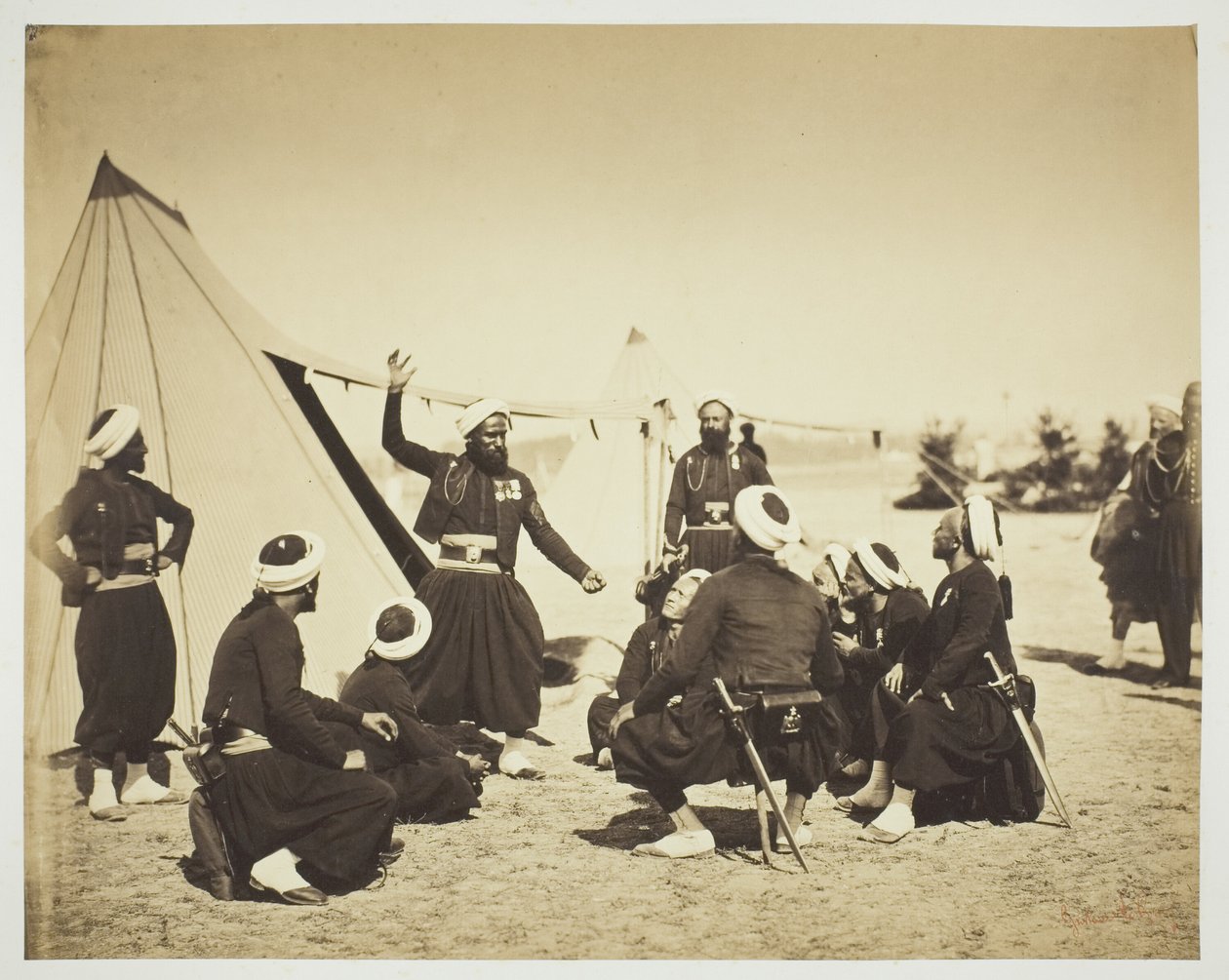 Le conteur Zouave (Le récit) - Gustave Le Gray