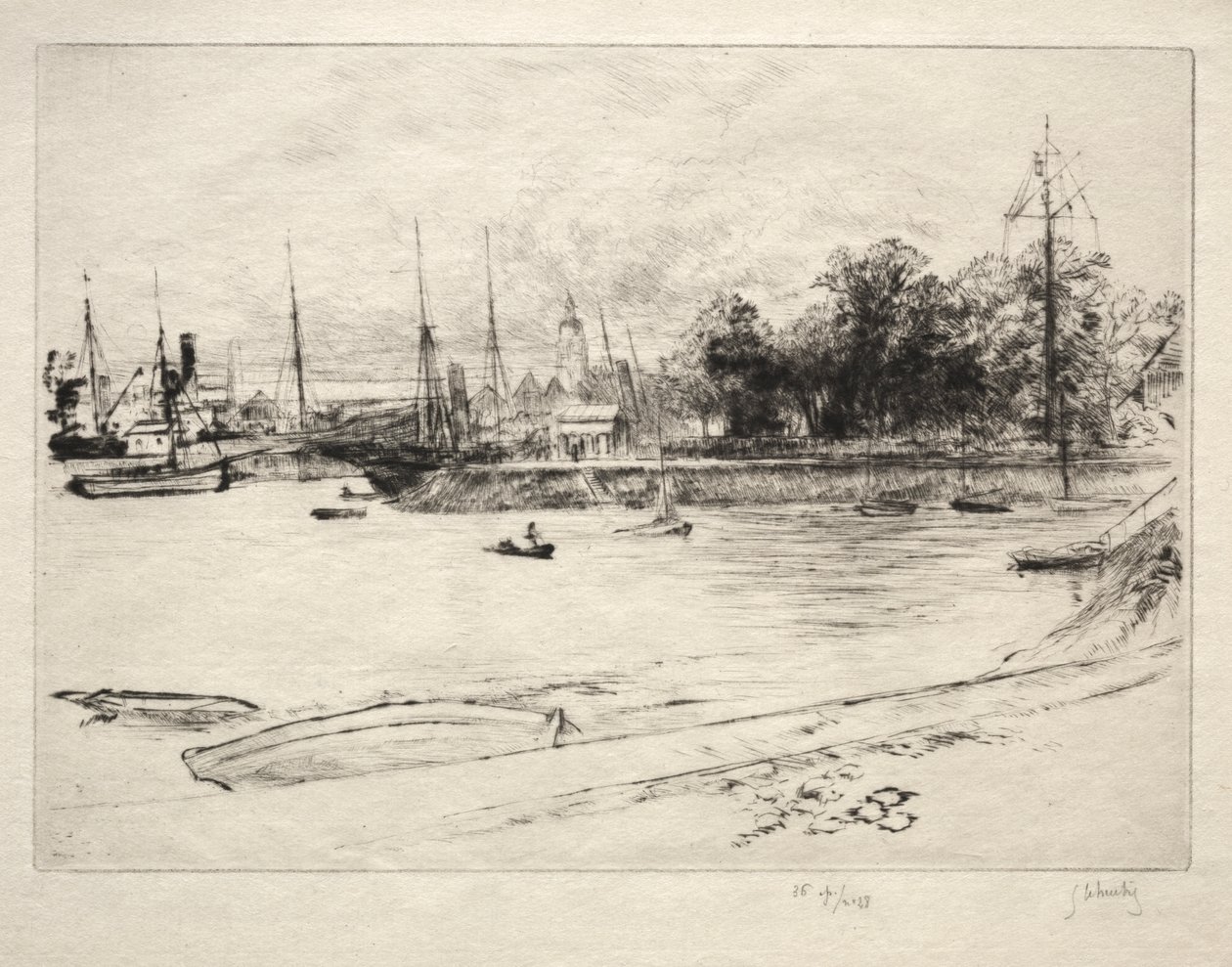 Le Jardin du Sémaphore - Gustave Leheutre