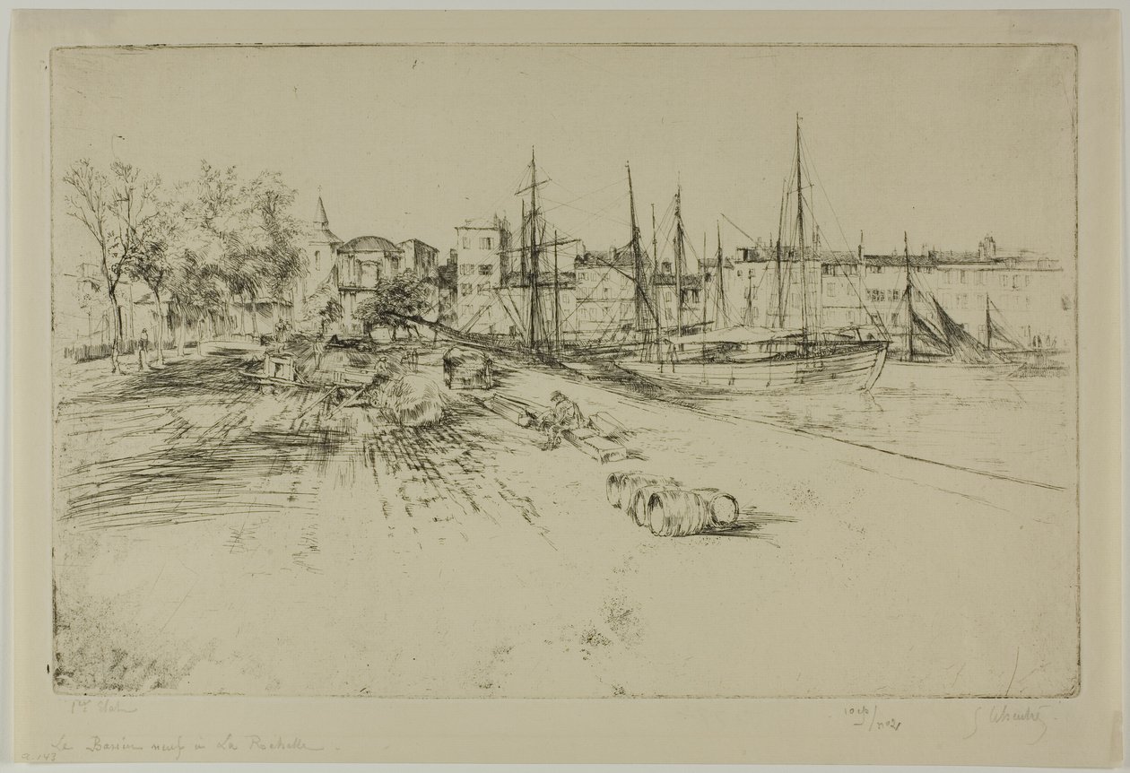 Le nouveau quai à La Rochelle - Gustave Leheutre