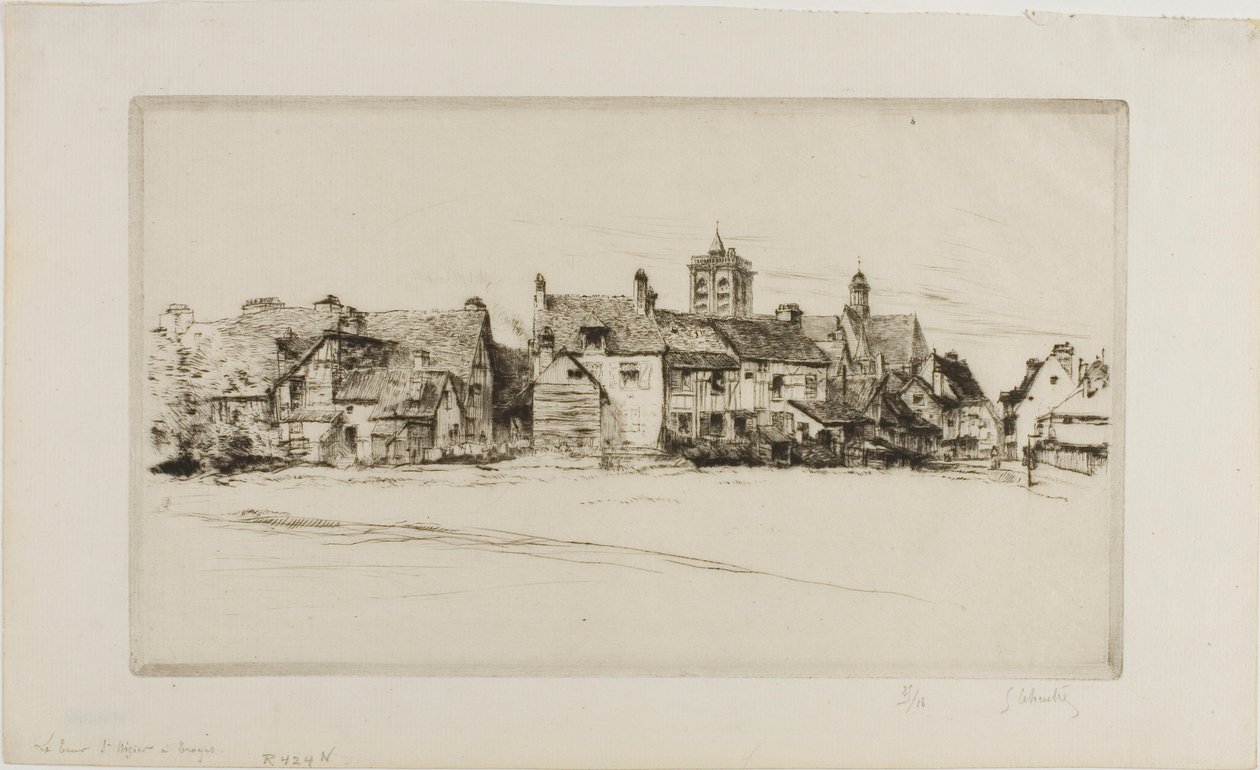 La Tour de Saint-Nizier, Troyes - Gustave Leheutre