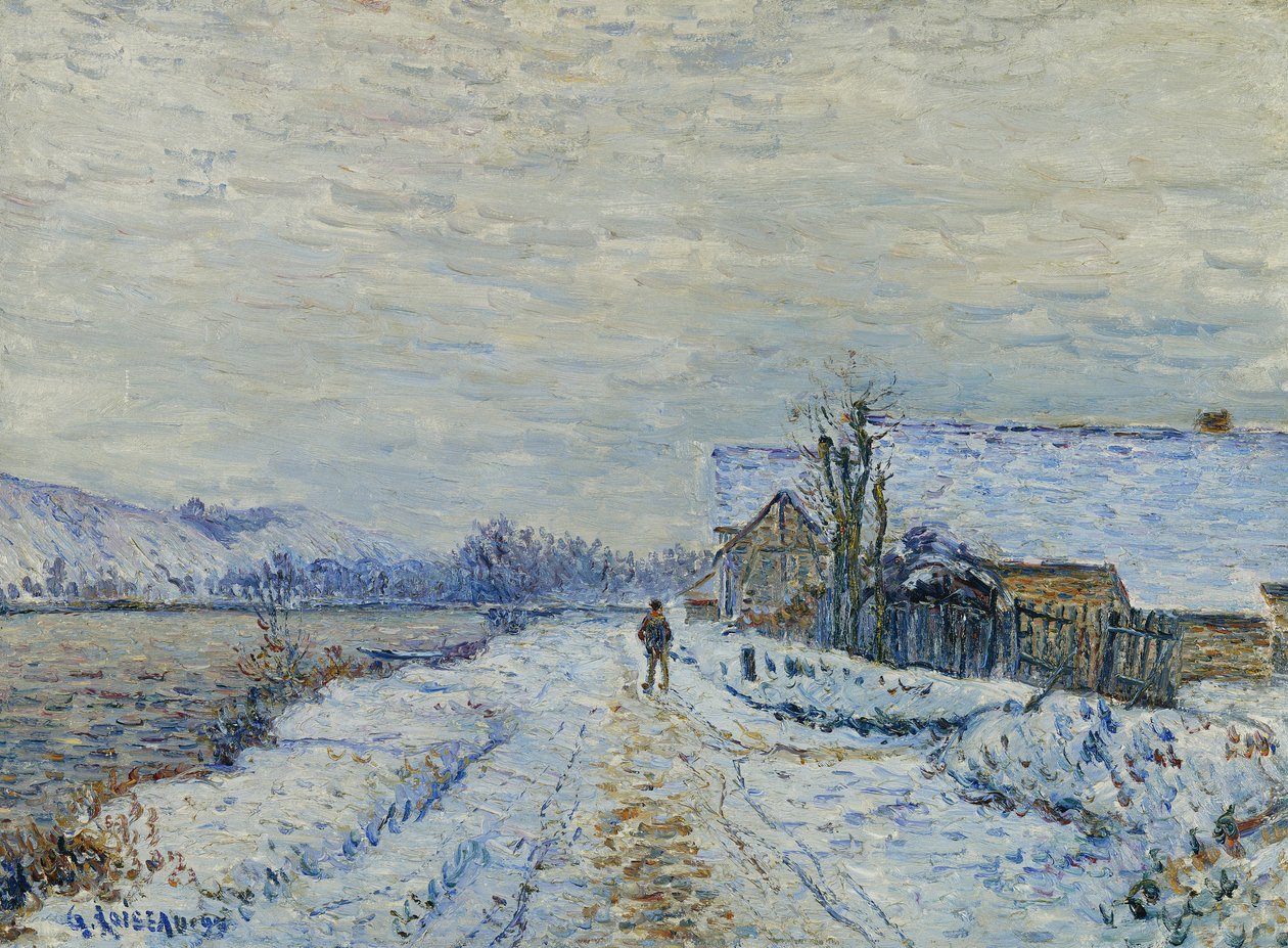 Effet de Neige à Tournedos, 1899 - Gustave Loiseau