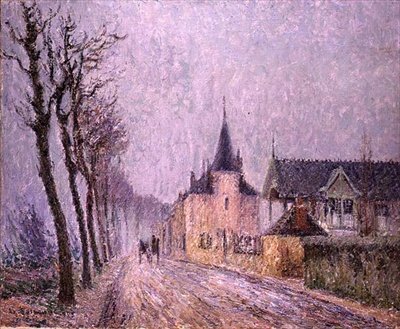 Quai du Pothuis, Pontoise - Gustave Loiseau