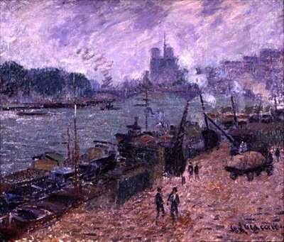 Le Pont Henri IV - Gustave Loiseau