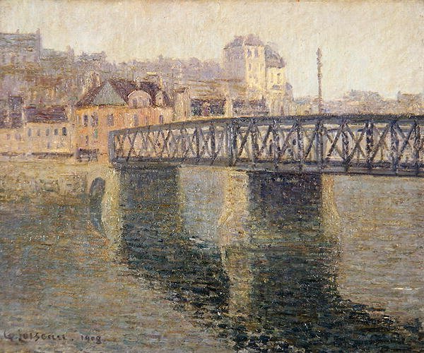 Le Pont de Fer à St. Ouen - Gustave Loiseau