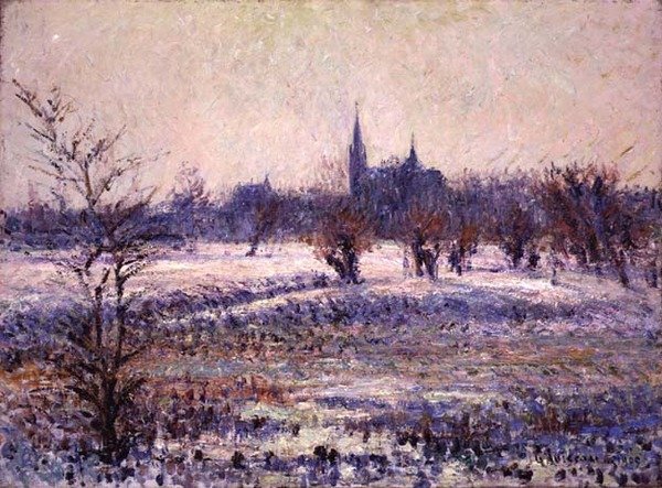 Gelée blanche - Gustave Loiseau