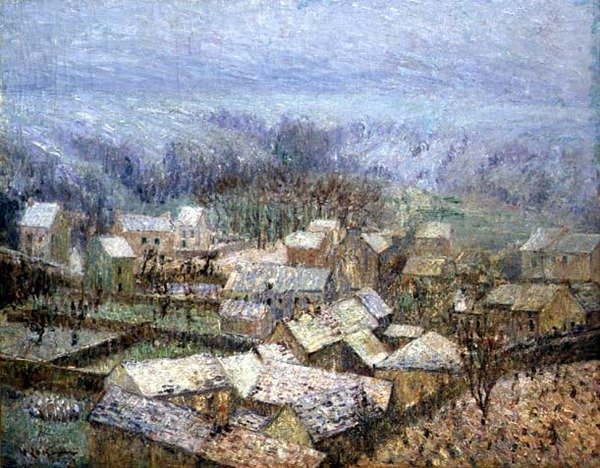 Hiver à Pontoise - Gustave Loiseau