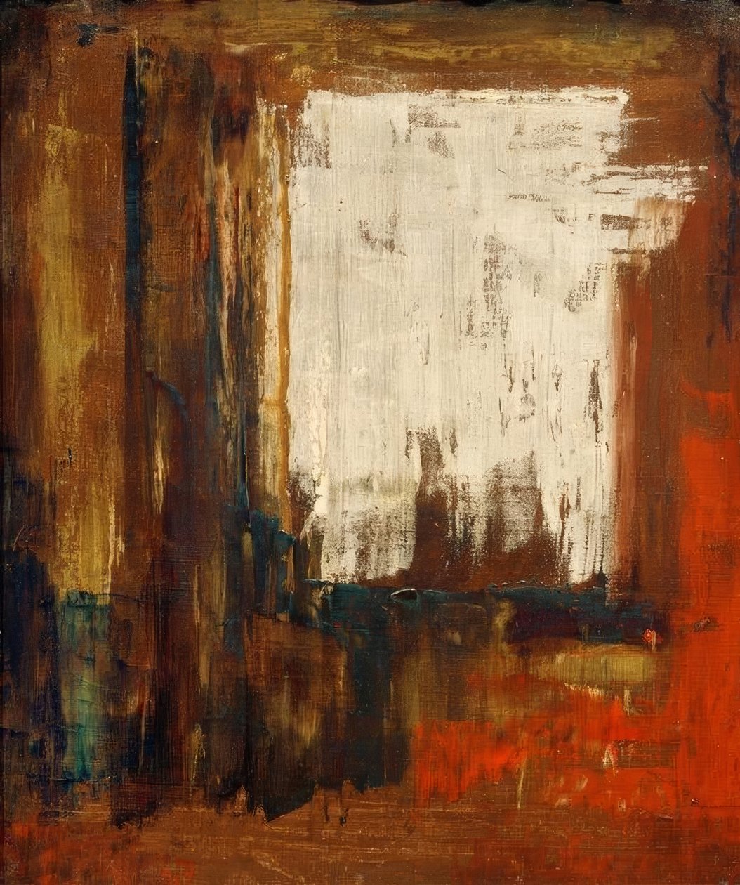 Intérieur. Ébauche - Gustave Moreau