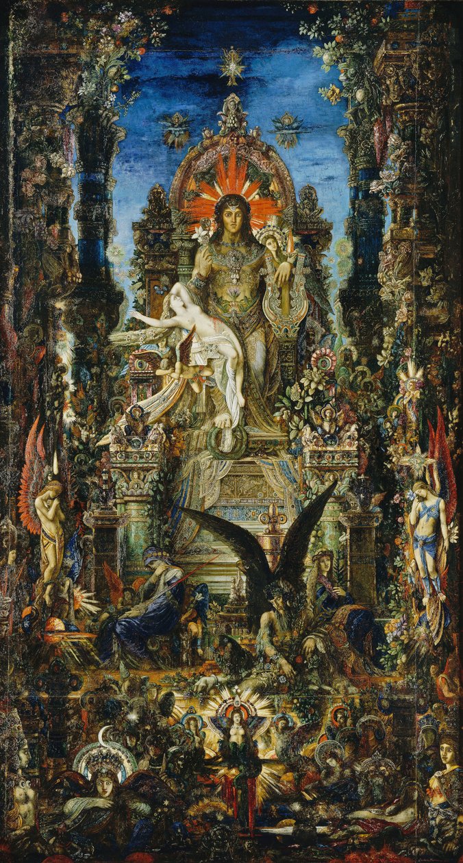 Jupiter et Sémélé - Gustave Moreau