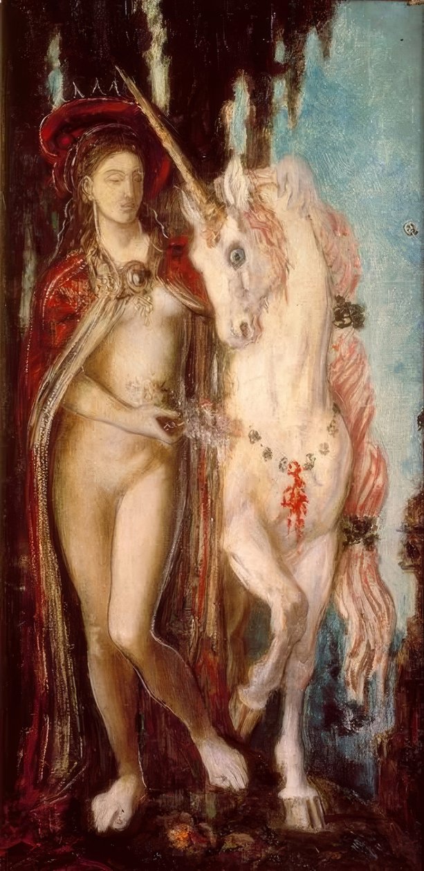 La Licorne - Gustave Moreau