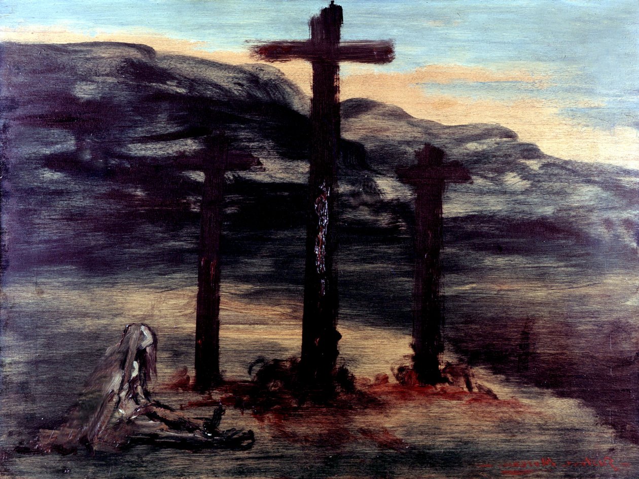 Madeleine au calvaire - Gustave Moreau