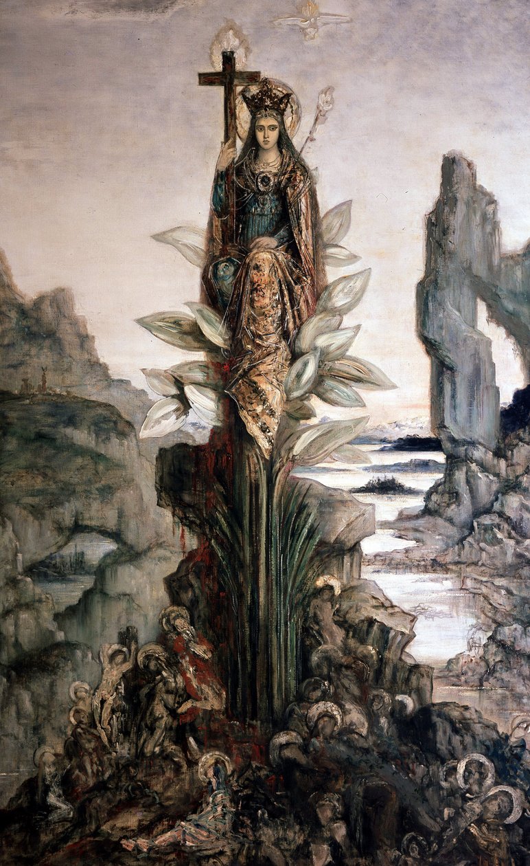 Fleur mystique par Gustave Moreau - Gustave Moreau