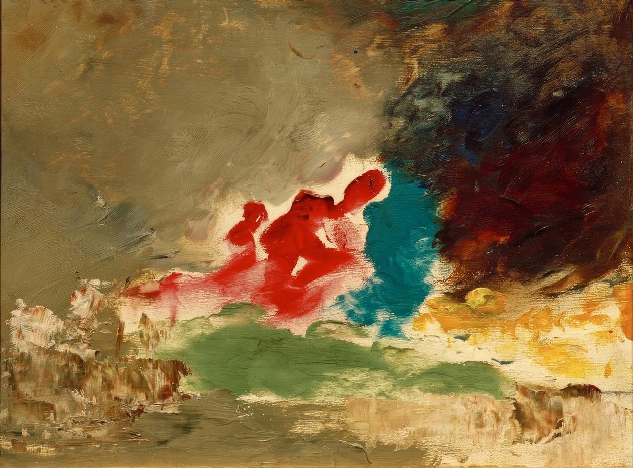 Sans titre (Esquisse de couleur) - Gustave Moreau