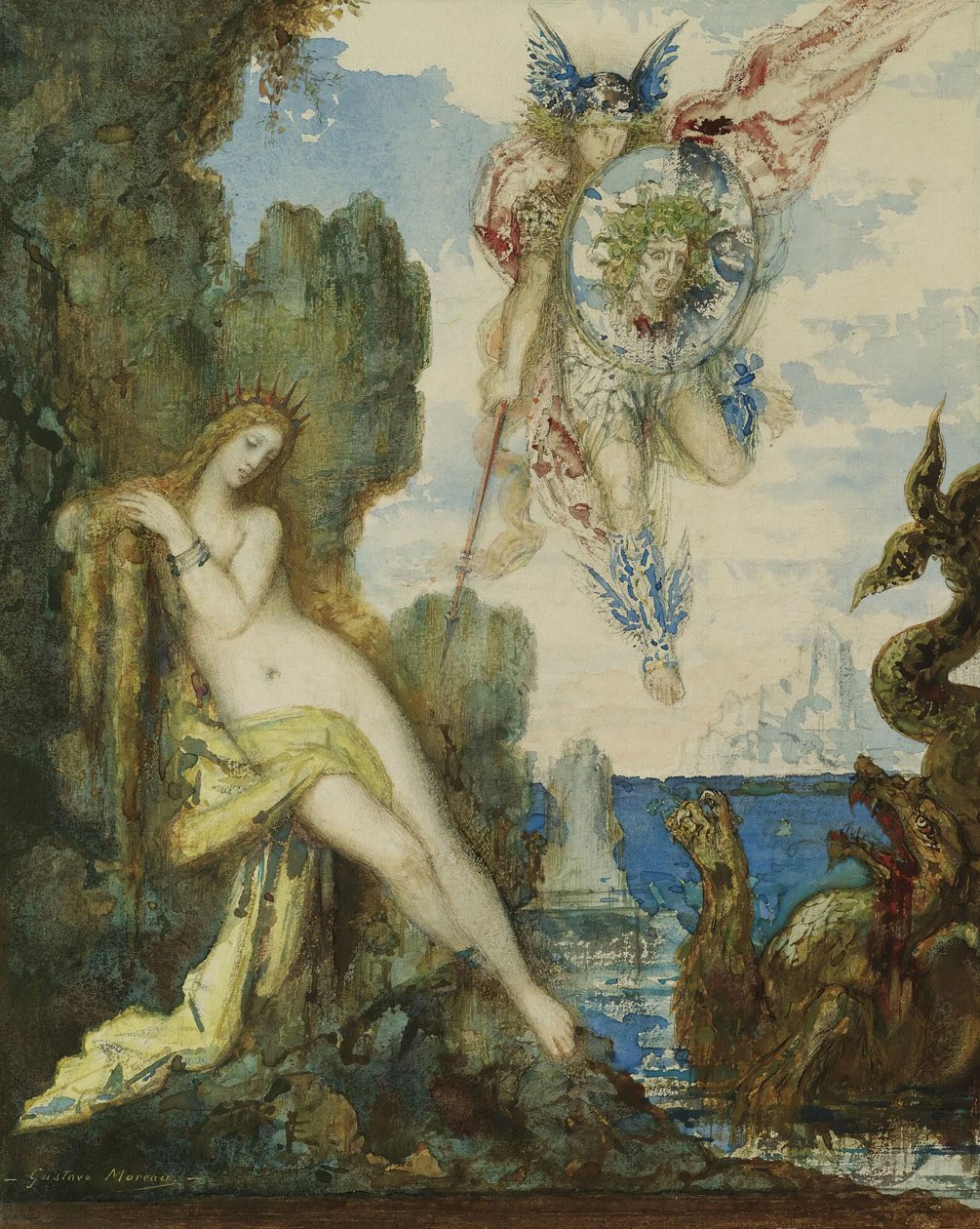 Persée et Andromède, 1882 - Gustave Moreau