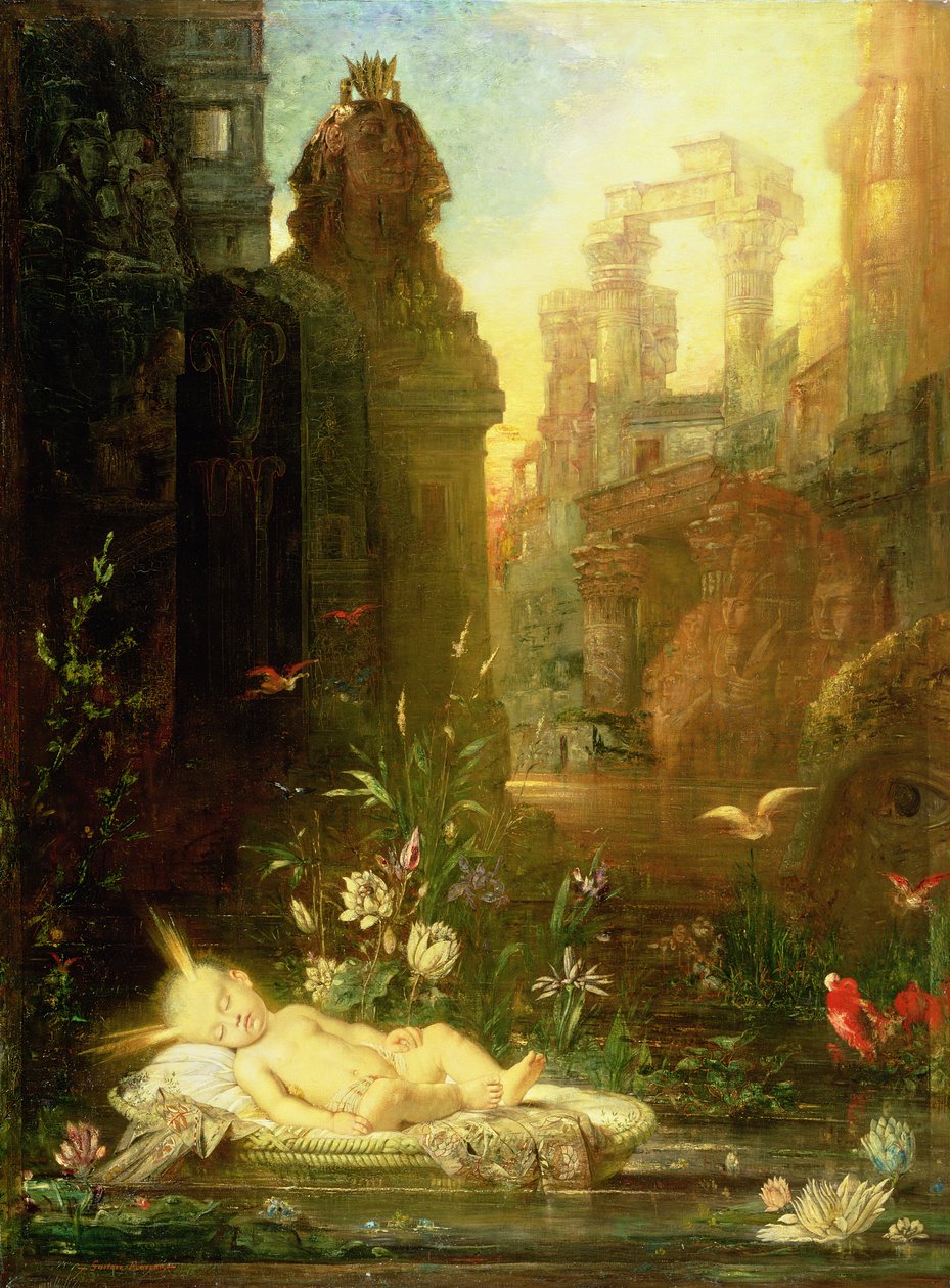 Le Jeune Moïse - Gustave Moreau
