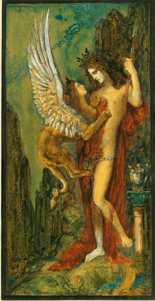 Le Sphinx - Gustave Moreau