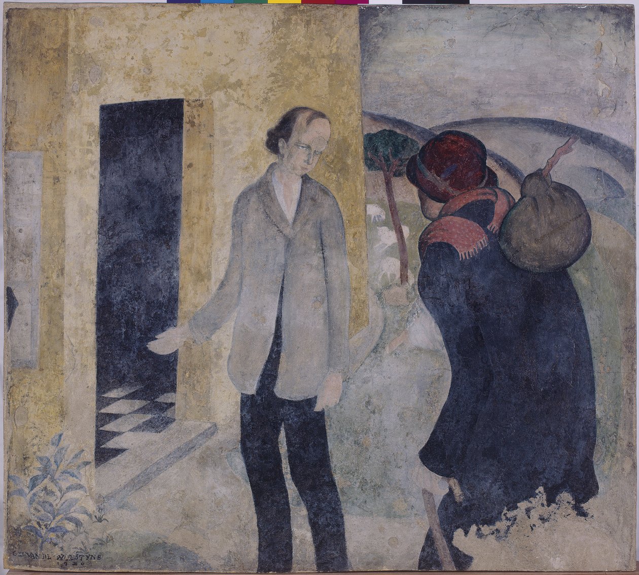 Hospitalité aux étrangers - Gustave Van de Woestyne