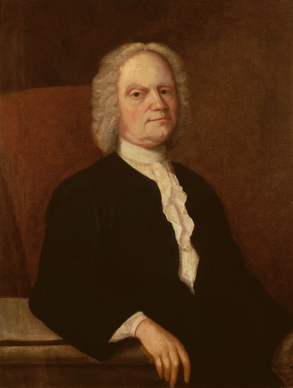 Autoportrait, c.1740 - Gustavus Hesselius