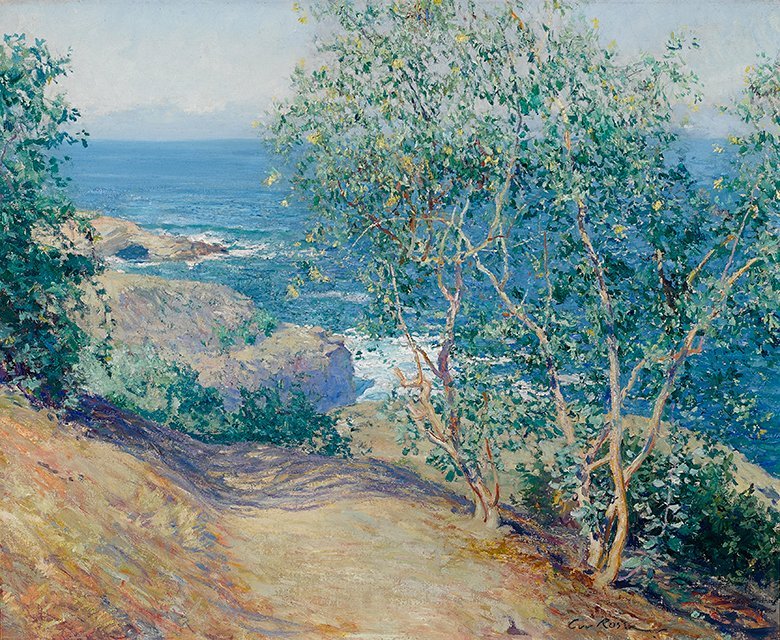 Arbres à tabac indiens, La Jolla - Guy Rose