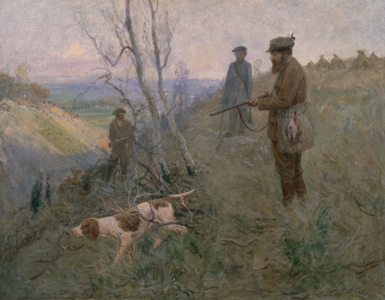 La chasse - Guy Rose