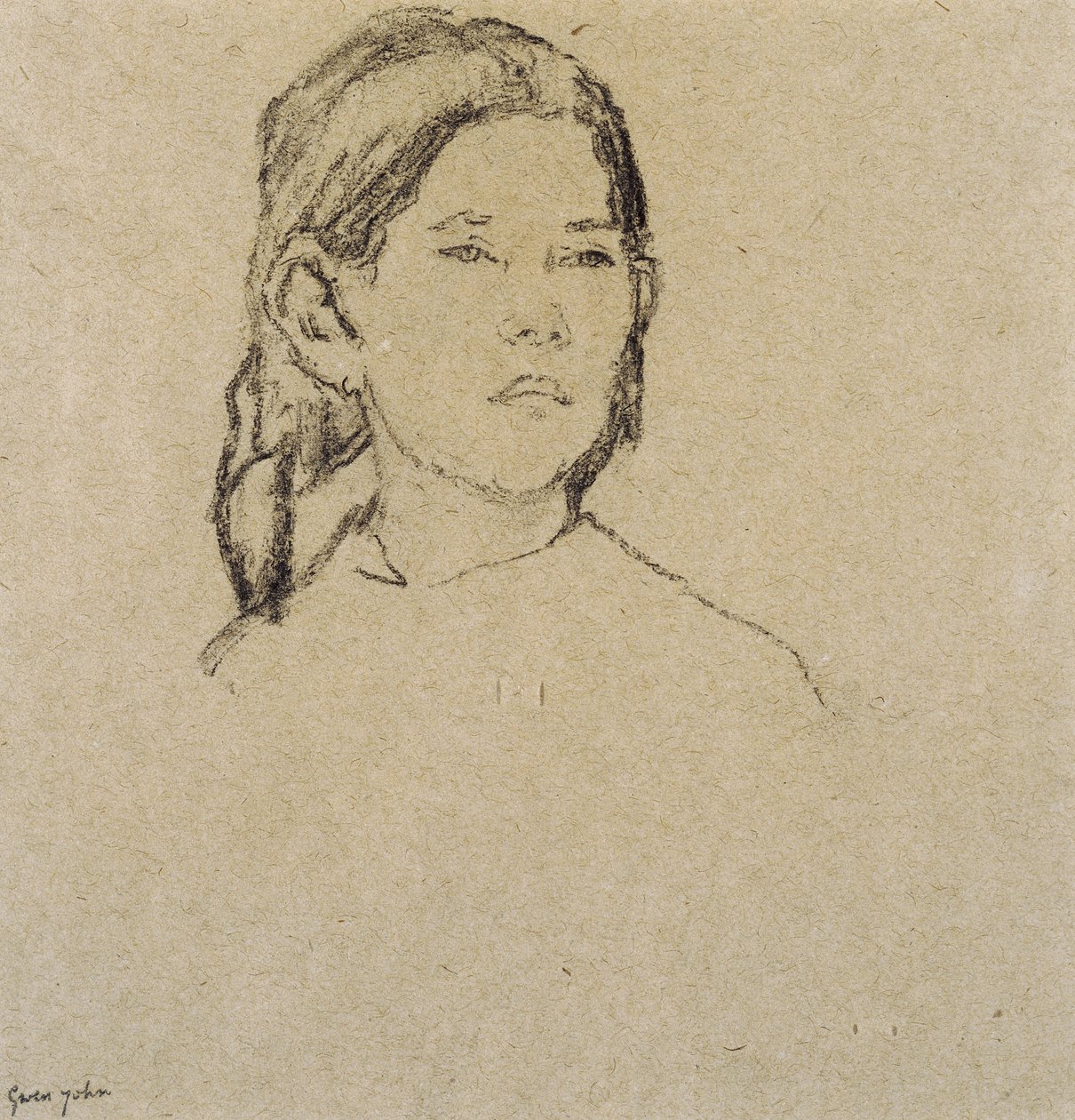 Tête de fille - Gwen John