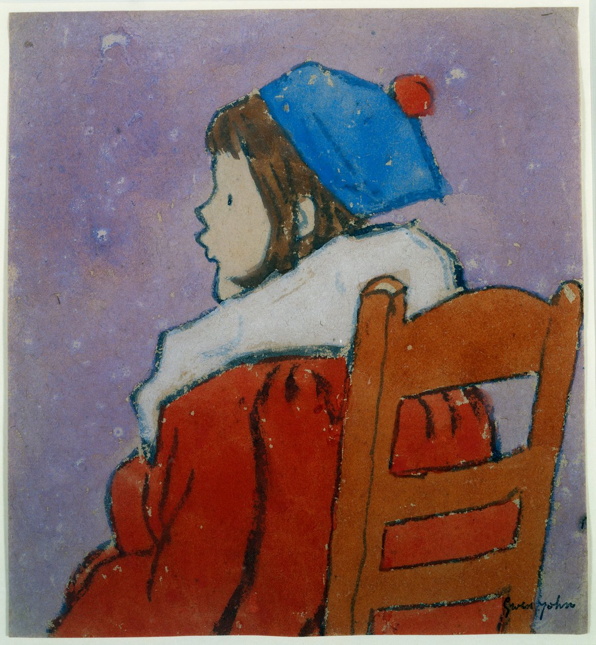 Petit profil, c.1920 - Gwen John