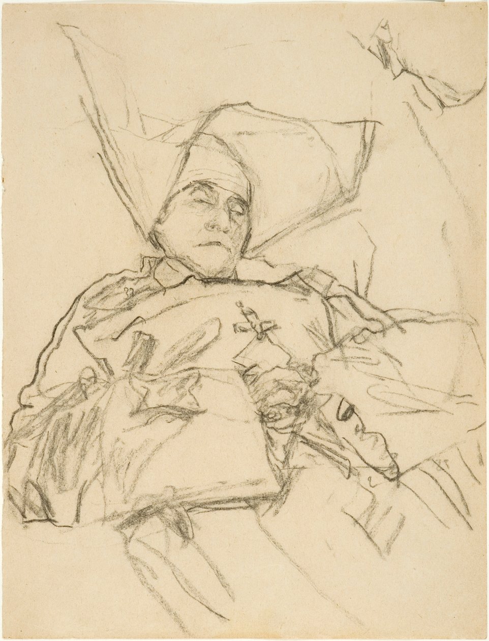 La nonne mourante - Gwen John