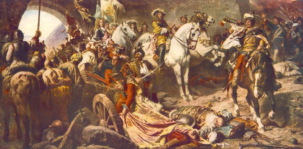 La reprise du château de Buda en 1686 - Gyula Benczúr
