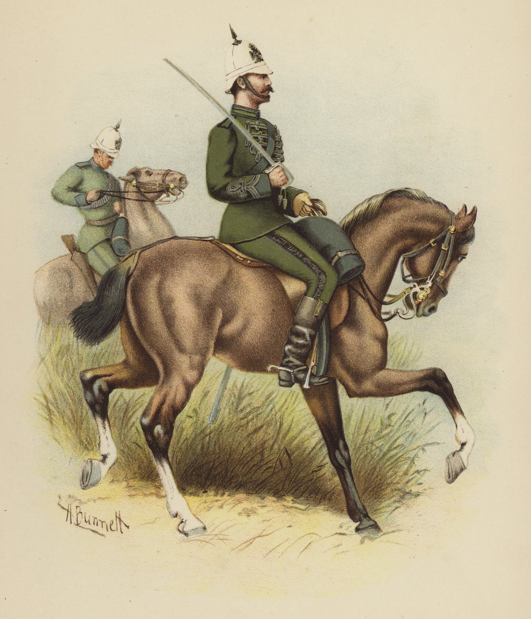 Les fusiliers montés du Cap - H. Bunnett