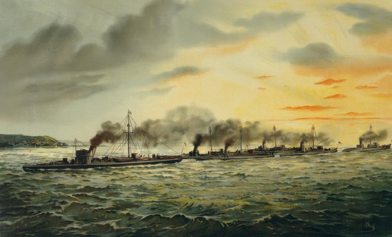 Division de torpilleurs S.M. / H.Graf - H. Graf