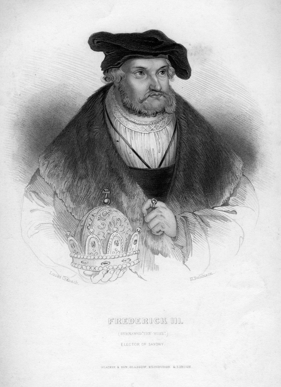 Frédéric III, Électeur de Saxe, 1463-1525 - H. Robinson