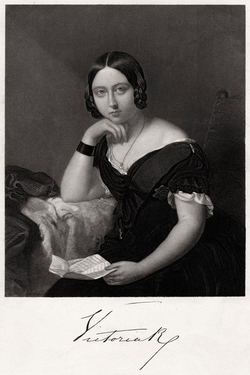 Reine Victoria, 19ème siècle - H. Robinson