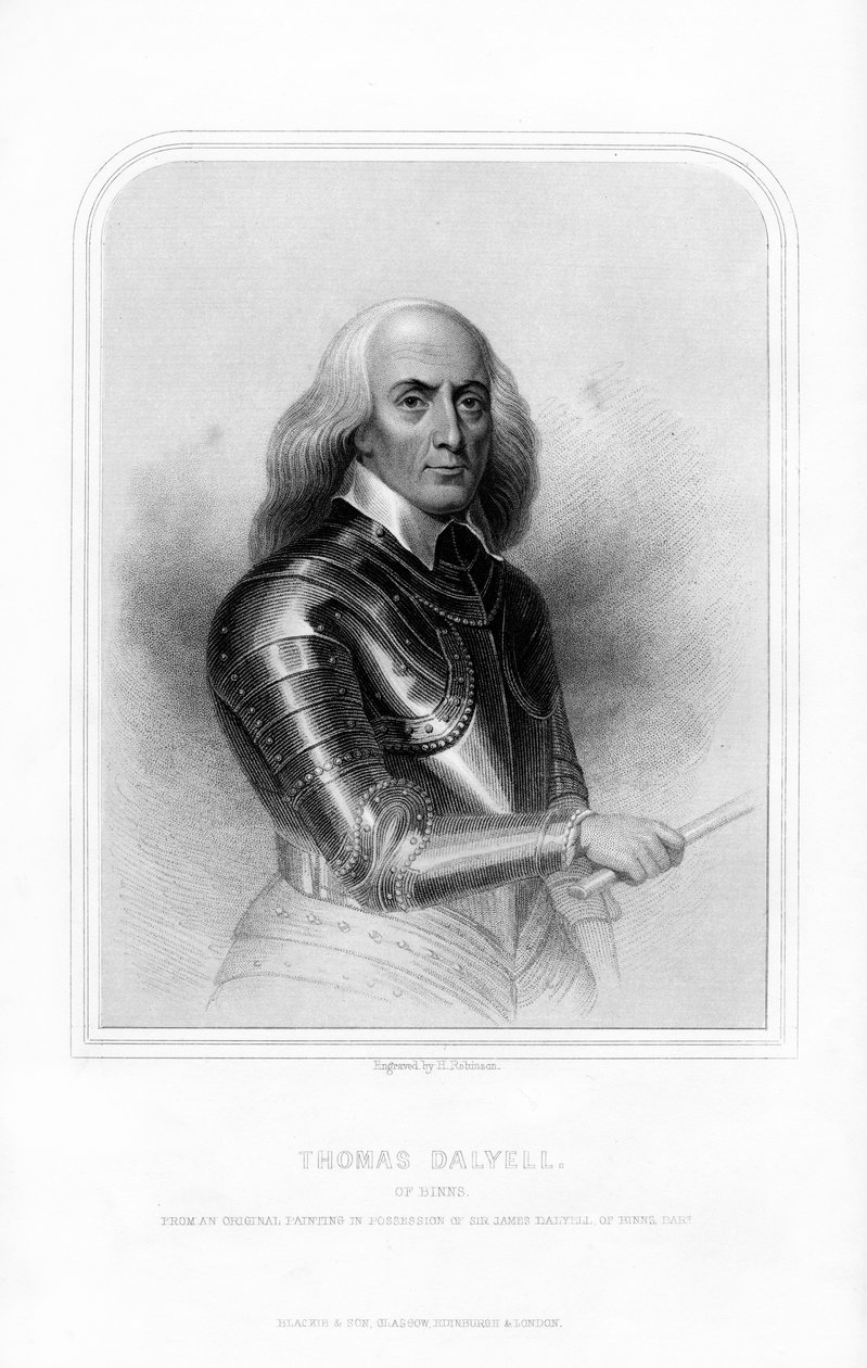 Thomas Dalziel, général écossais - H. Robinson
