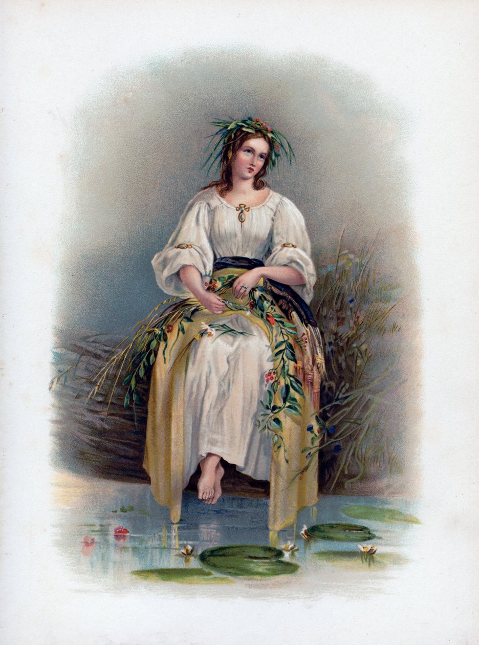Ophelia, 1891 - H Saunders