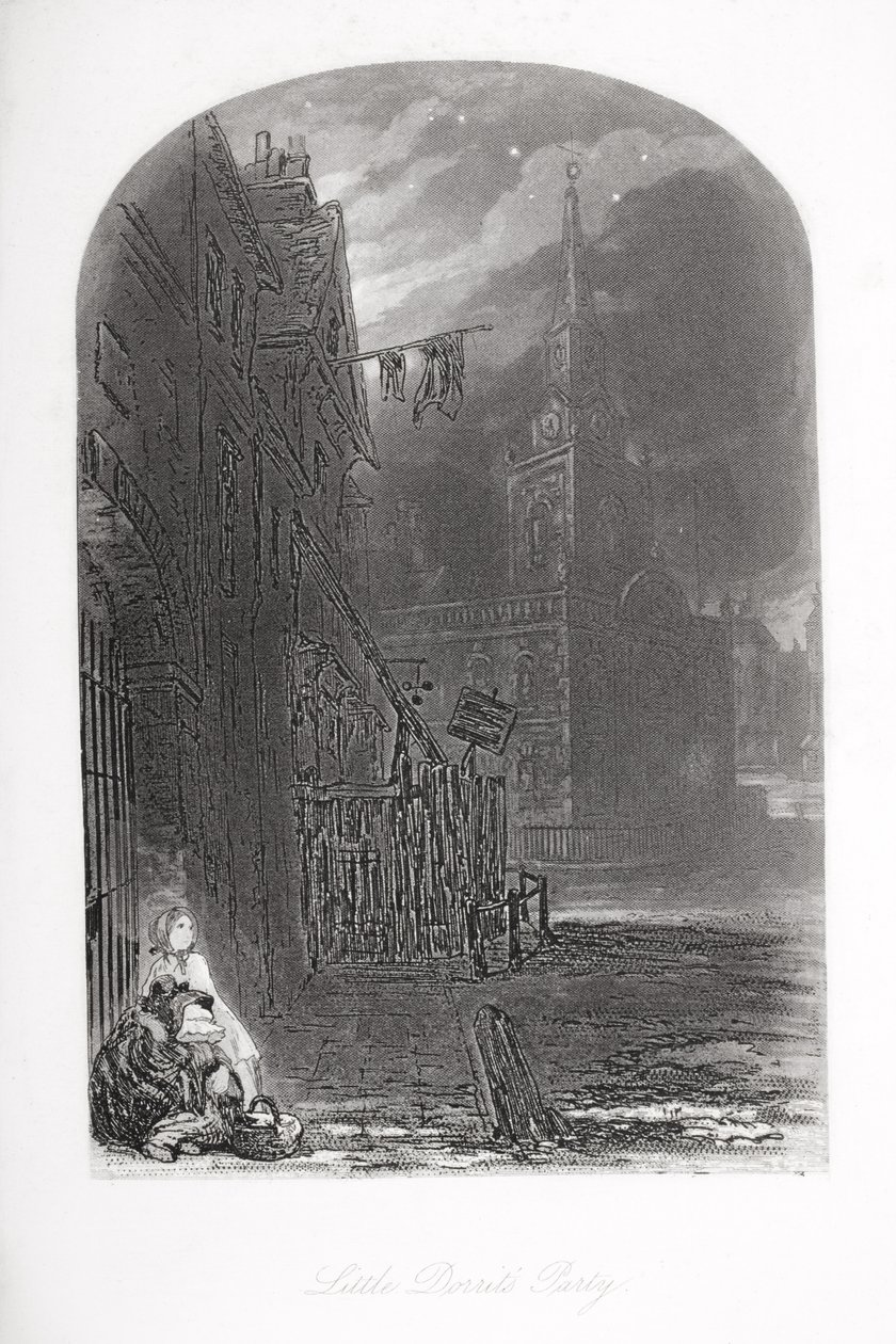 La fête de Little Dorrit, illustration de 