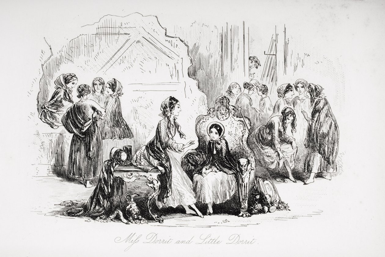 Miss Dorrit et Little Dorrit, illustration de 