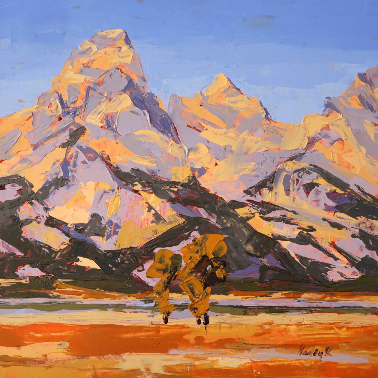 Teton Glow, c. 2022 - Hadley Rampton