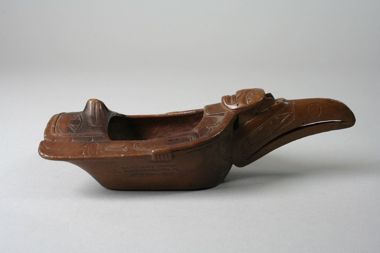 Bol de corbeau, vers 1870 - Haida