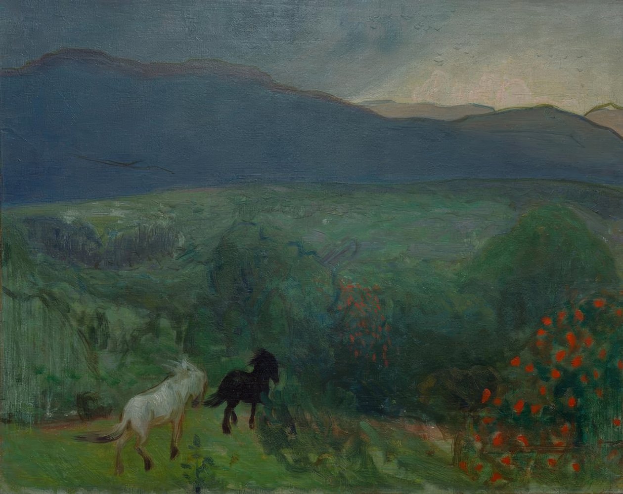 Orage approchant, Telemark - Halfdan Egedius