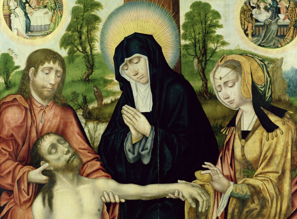 La lamentation du Christ mort, c.1520 - Hamburg Master