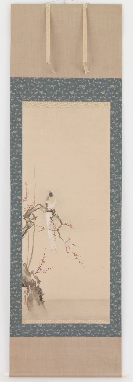 Oiseau et fleurs de prunier - Hanabusa Itcho