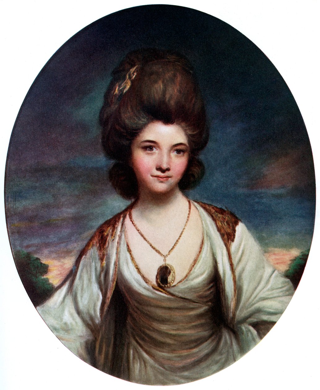 Lady Betty Compton, vers 1780 - Hanfstaengel