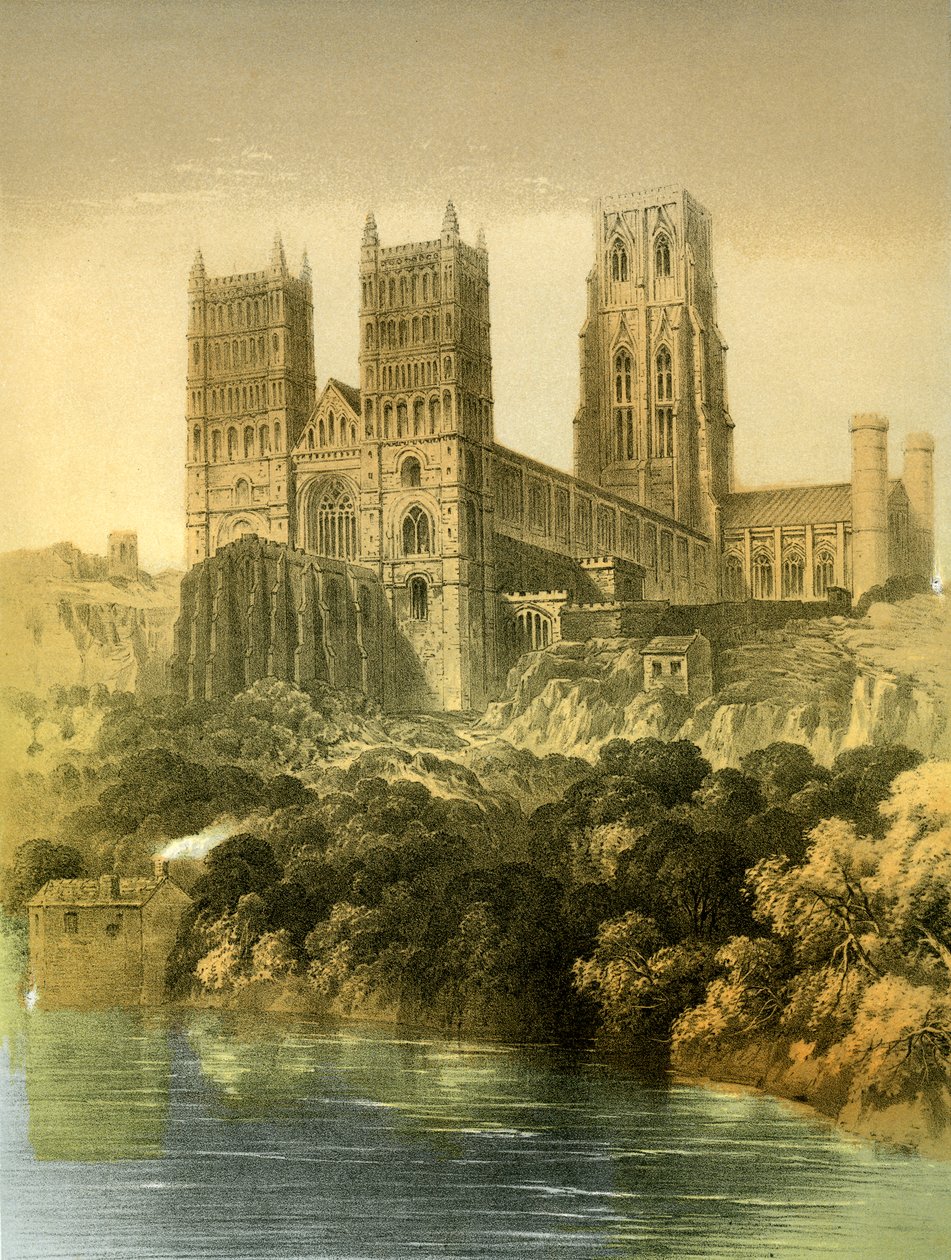 Cathédrale de Durham, comté de Durham - Hanhart