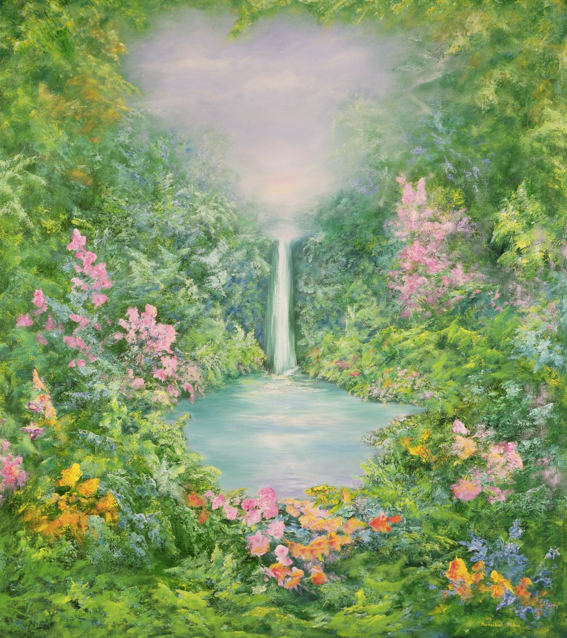 La cascade, 1997 - Hannibal Mane