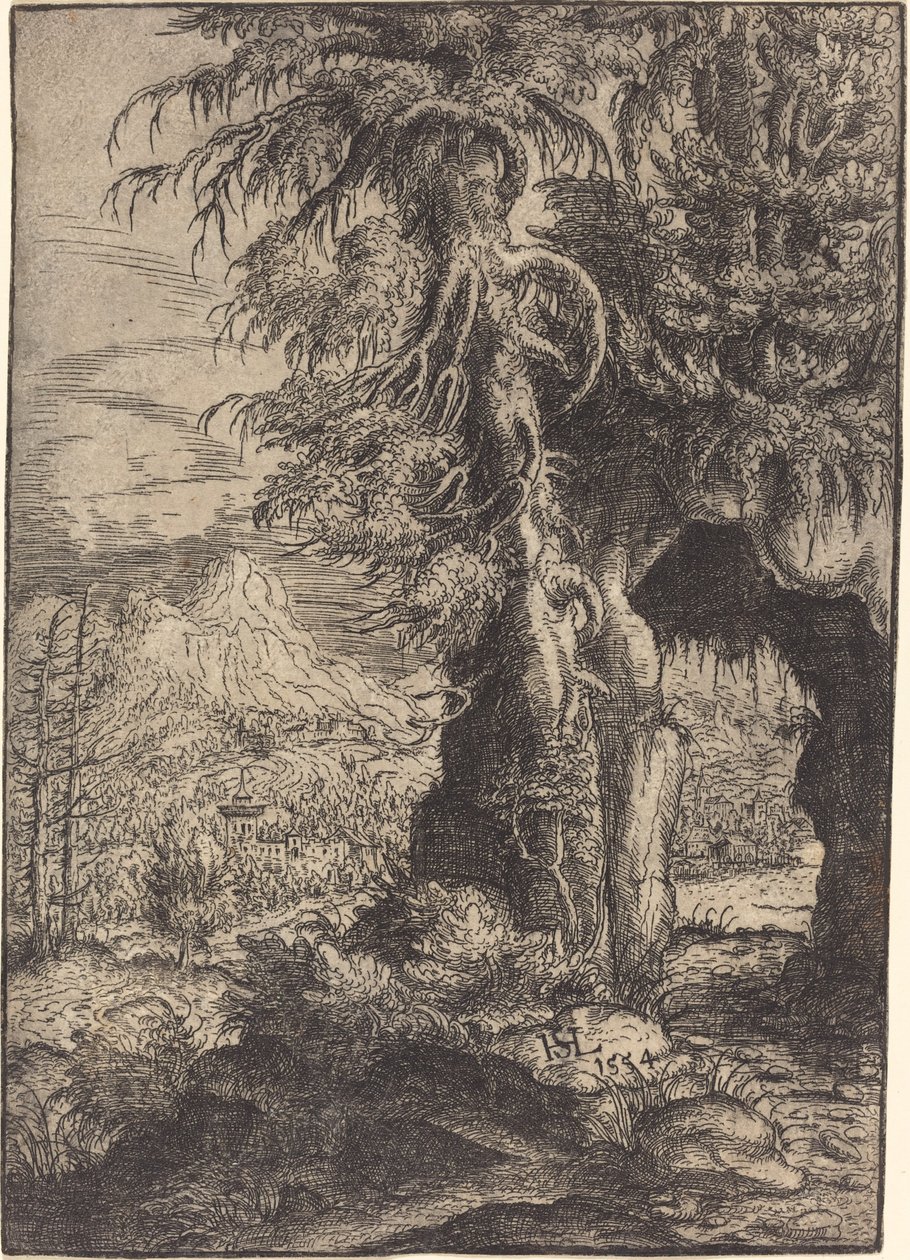 La Porte dans les Roches - Hanns Lautensack