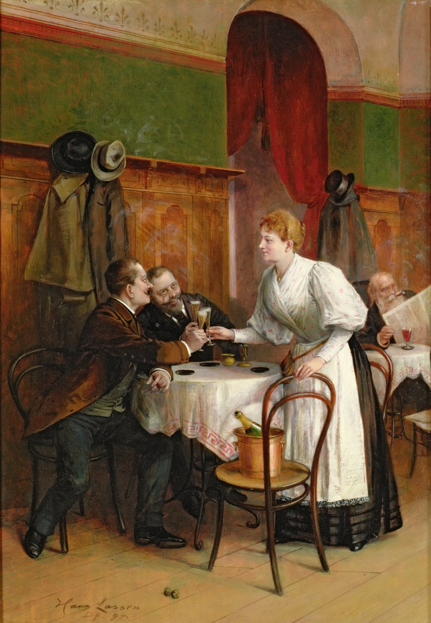 Porter un toast - Hans August Lasser
