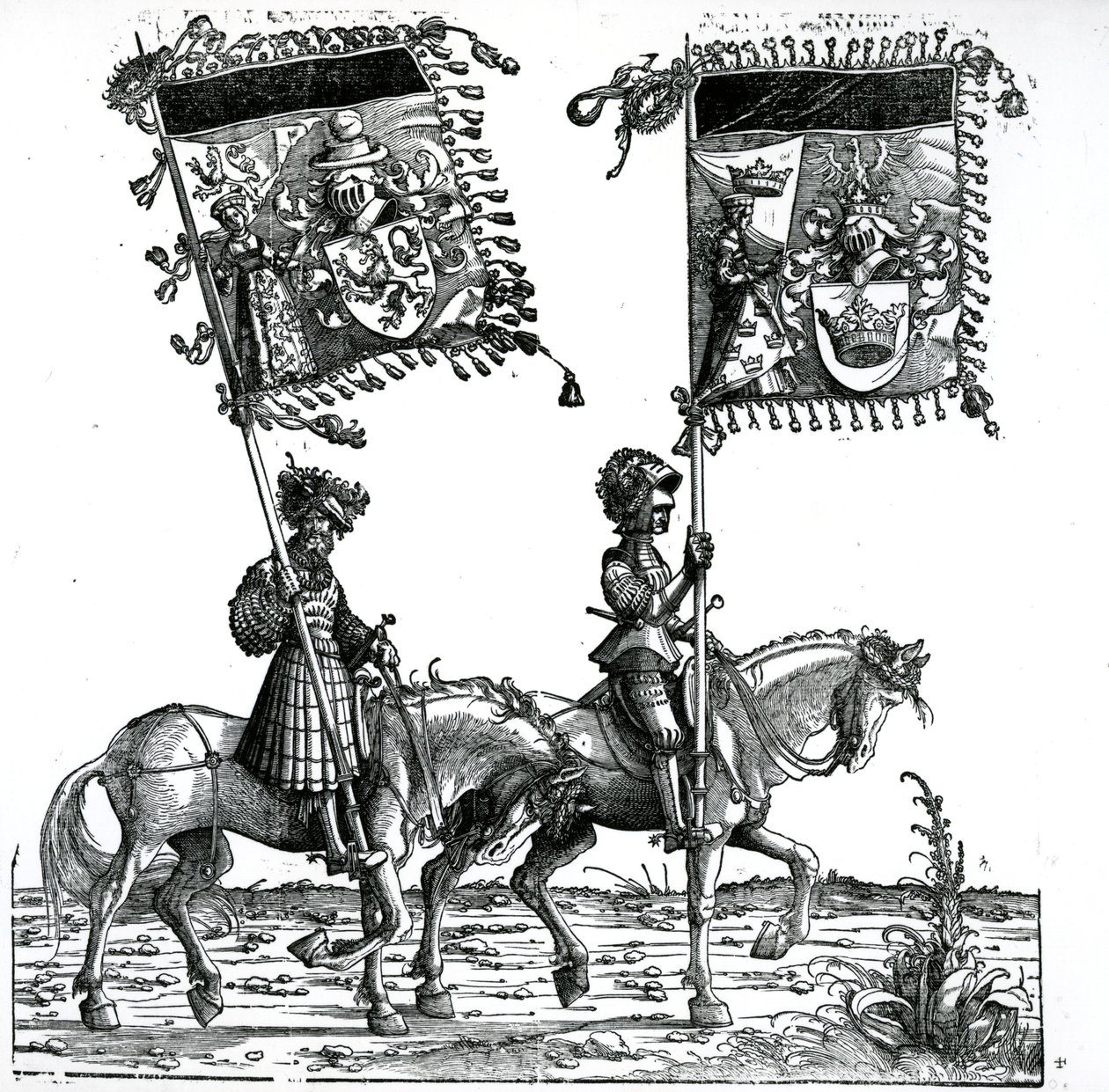 Deux Chevaliers, de la Procession Triomphale de l