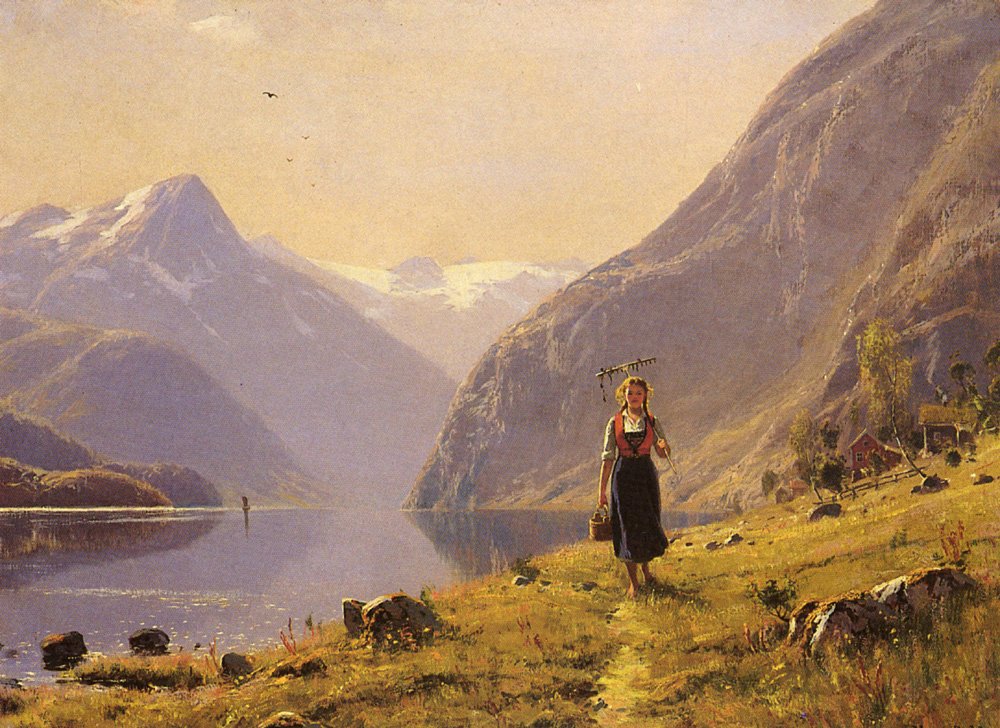 Près du fjord - Hans Dahl