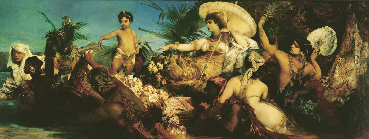 Cléopâtre, 1875 - Hans Makart
