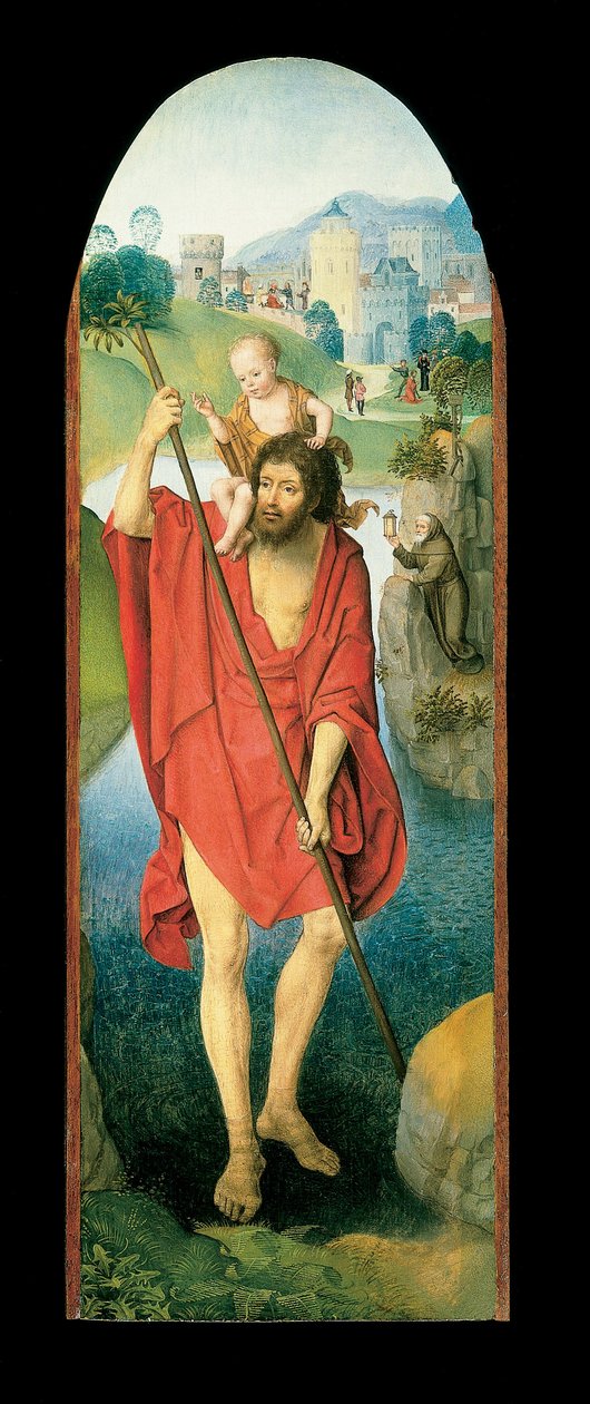 Saint Christophe - Hans Memling