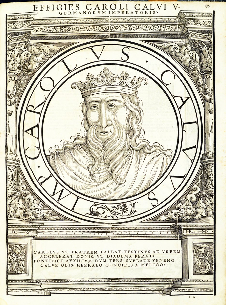 Carolus Caluus, illustration de 